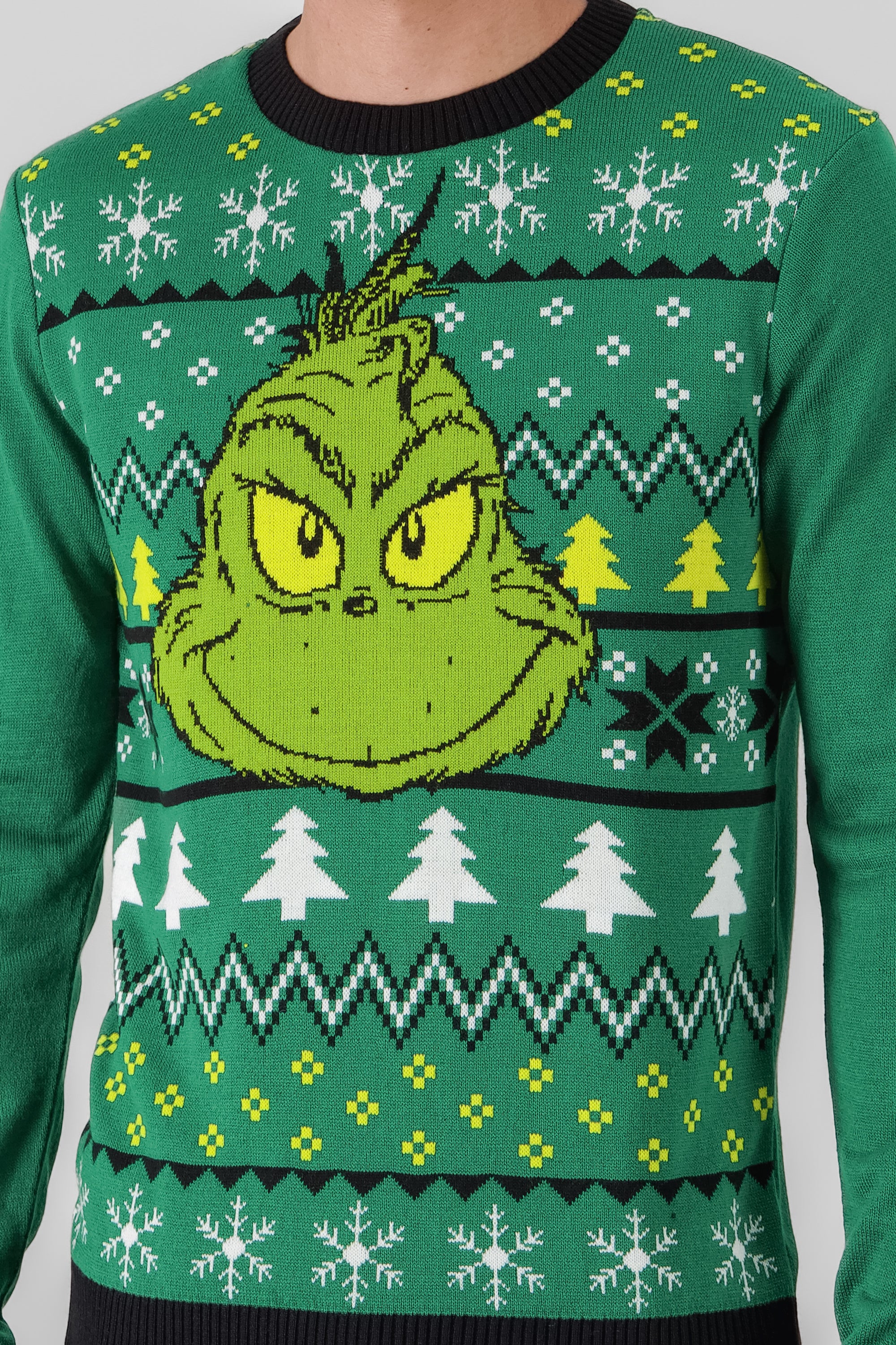 Suéter navideño Grinch VERDE