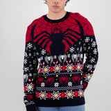 Suéter navideño unisex Spiderman