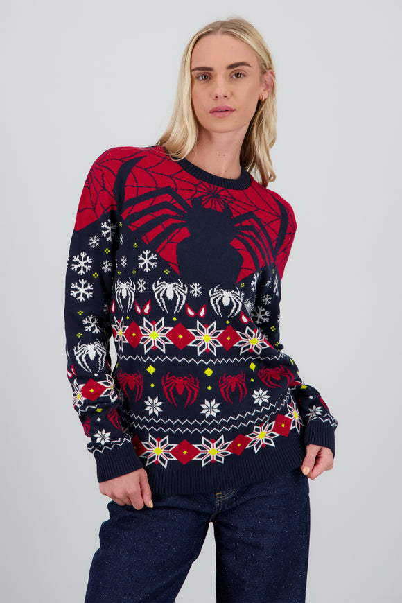 Suéter navideño Spiderman