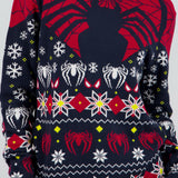 Suéter navideño unisex Spiderman