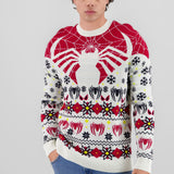 Suéter navideño unisex Spiderman