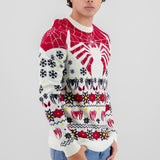 Suéter navideño unisex Spiderman
