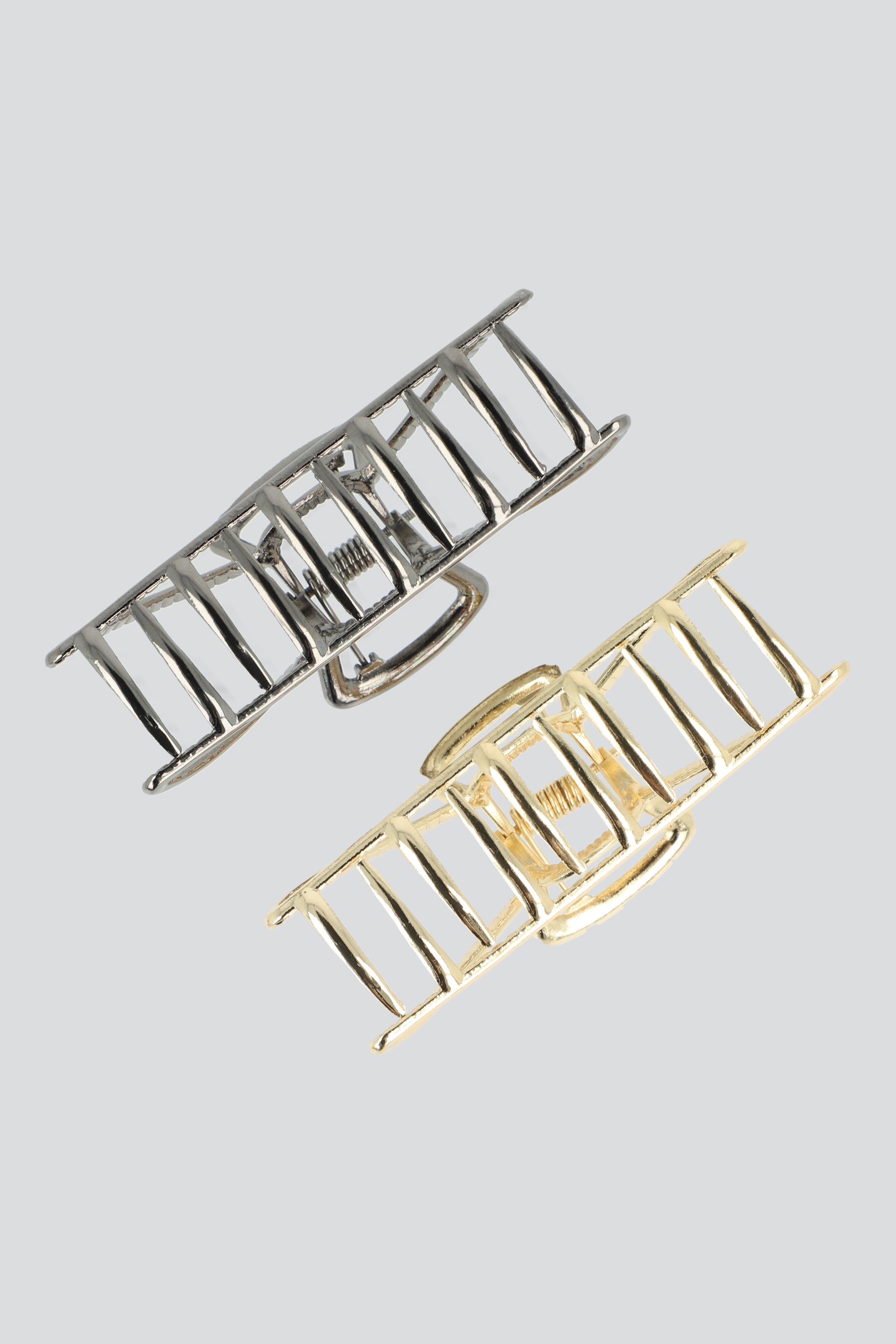 Set 2 Piezas Pinzas Triangulares Metal