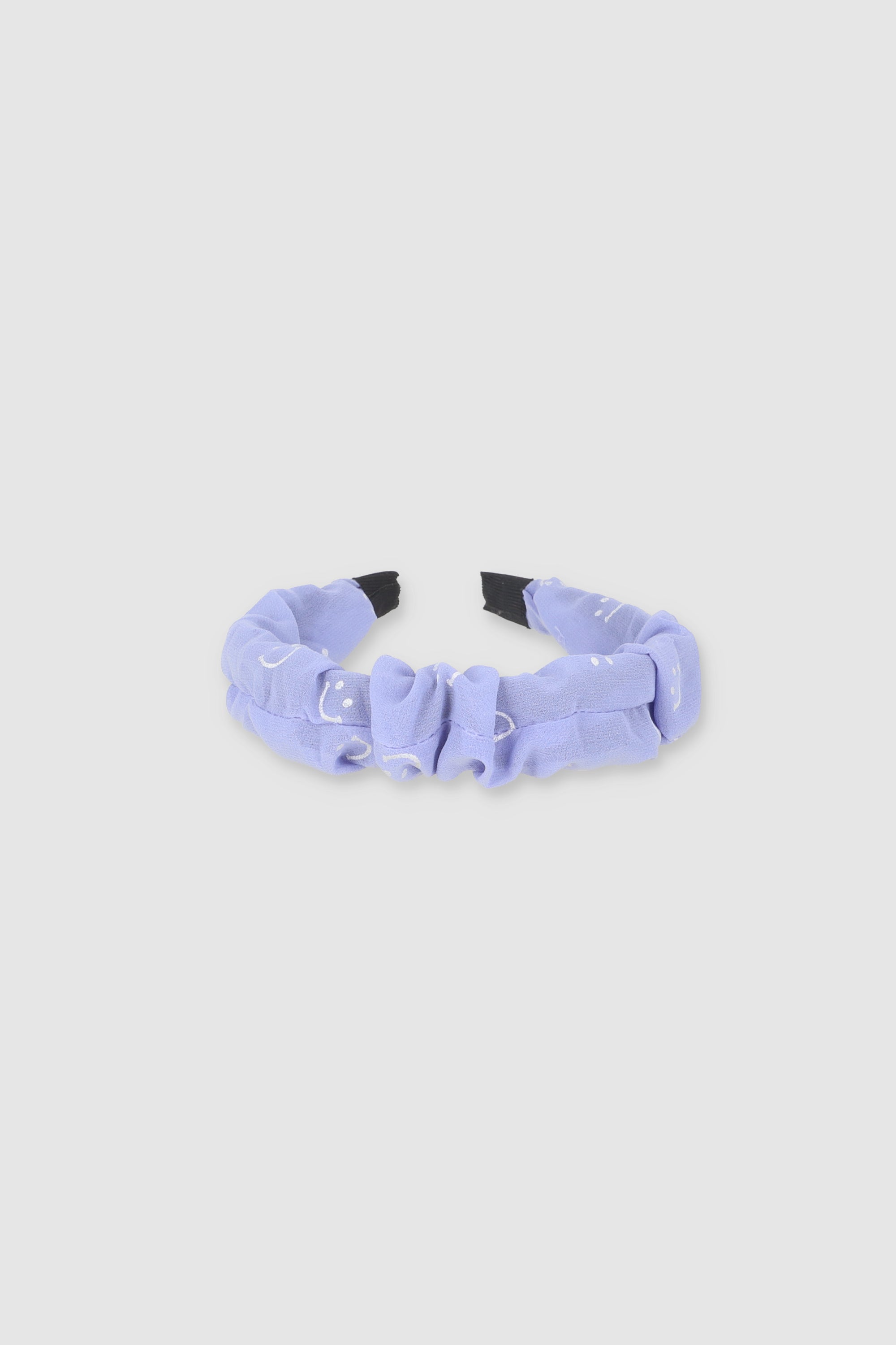 Diadema Fruncida Carita LILA