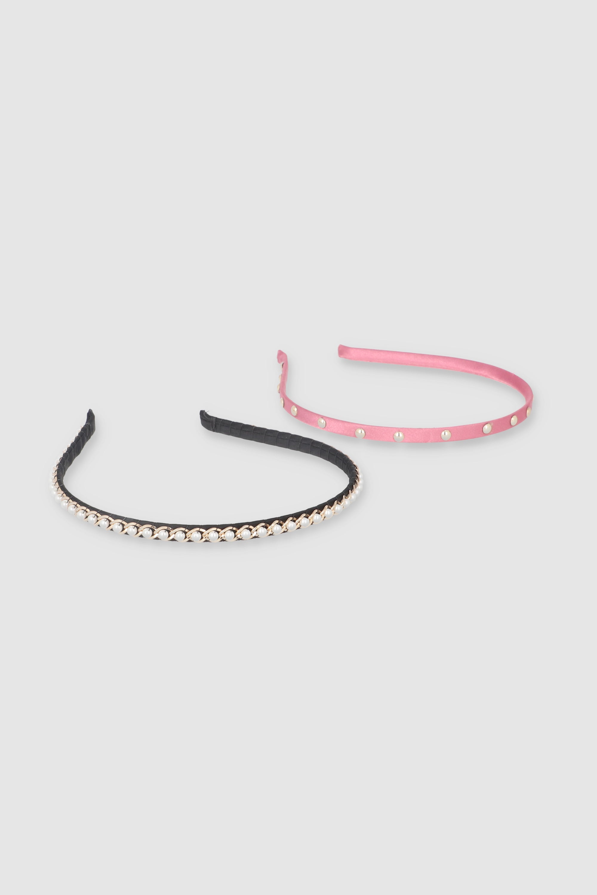 2 Diademas Brillos MALVA