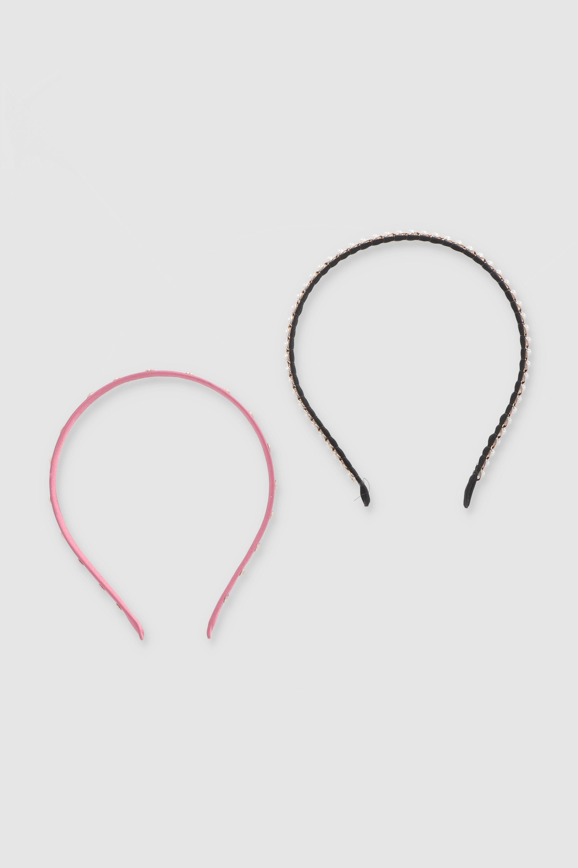 2 Diademas Brillos MALVA