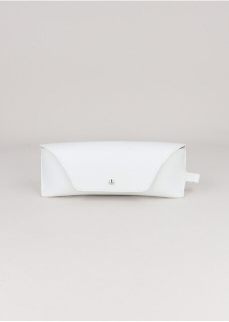 Funda gafas broche BLANCO