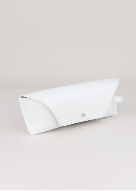 Funda gafas broche BLANCO