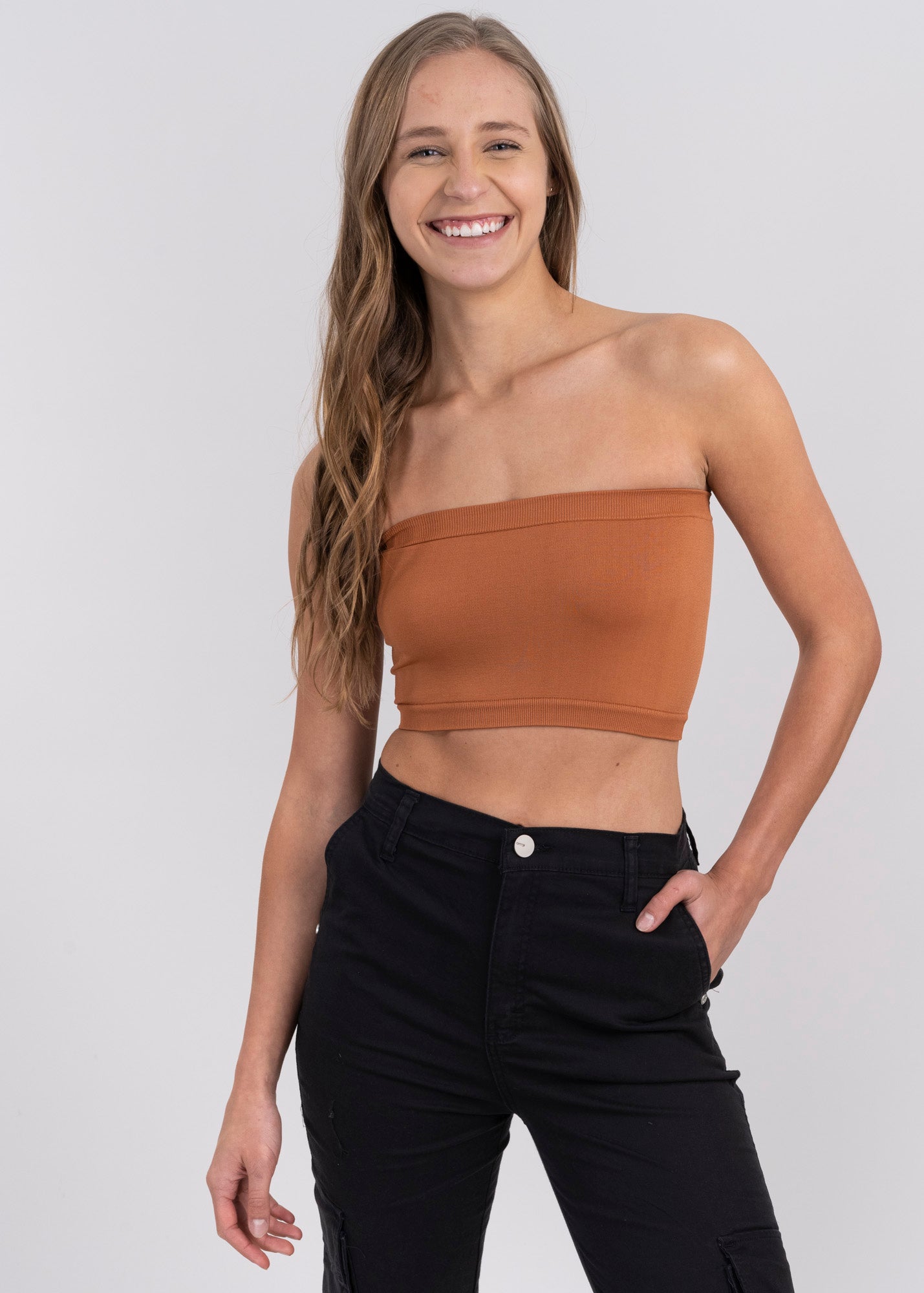 Top tubo liso COBRE