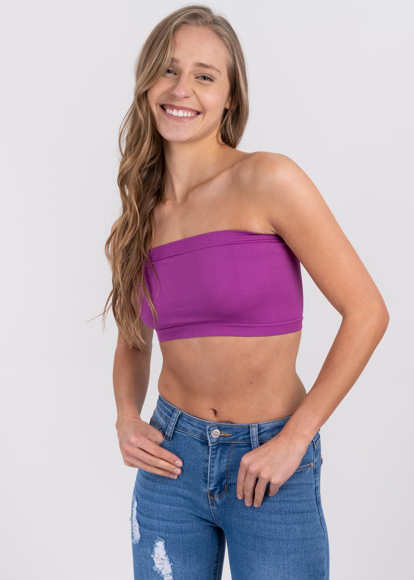 Top tubo liso BUGAMBILIA