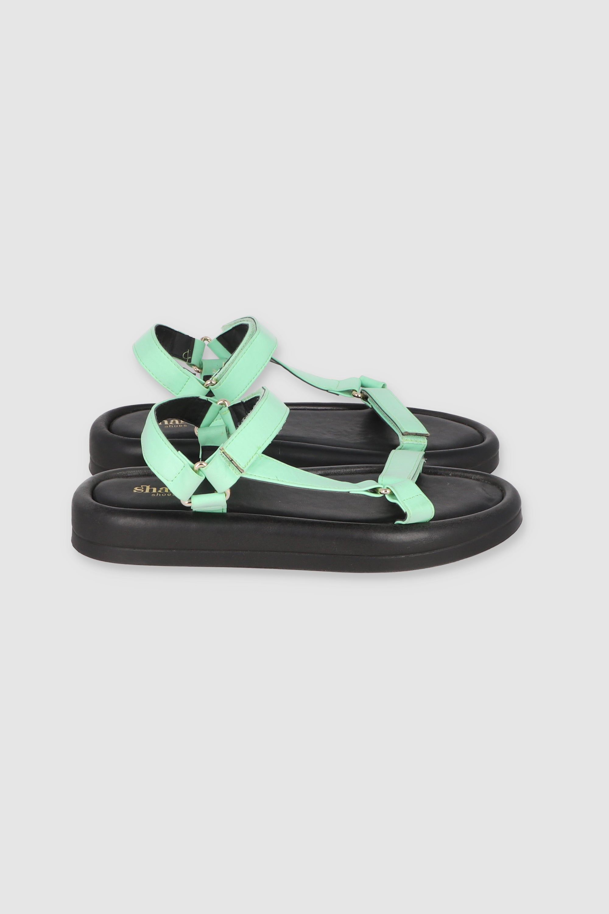 Sandalias Deportiva Correas Velcro MENTA