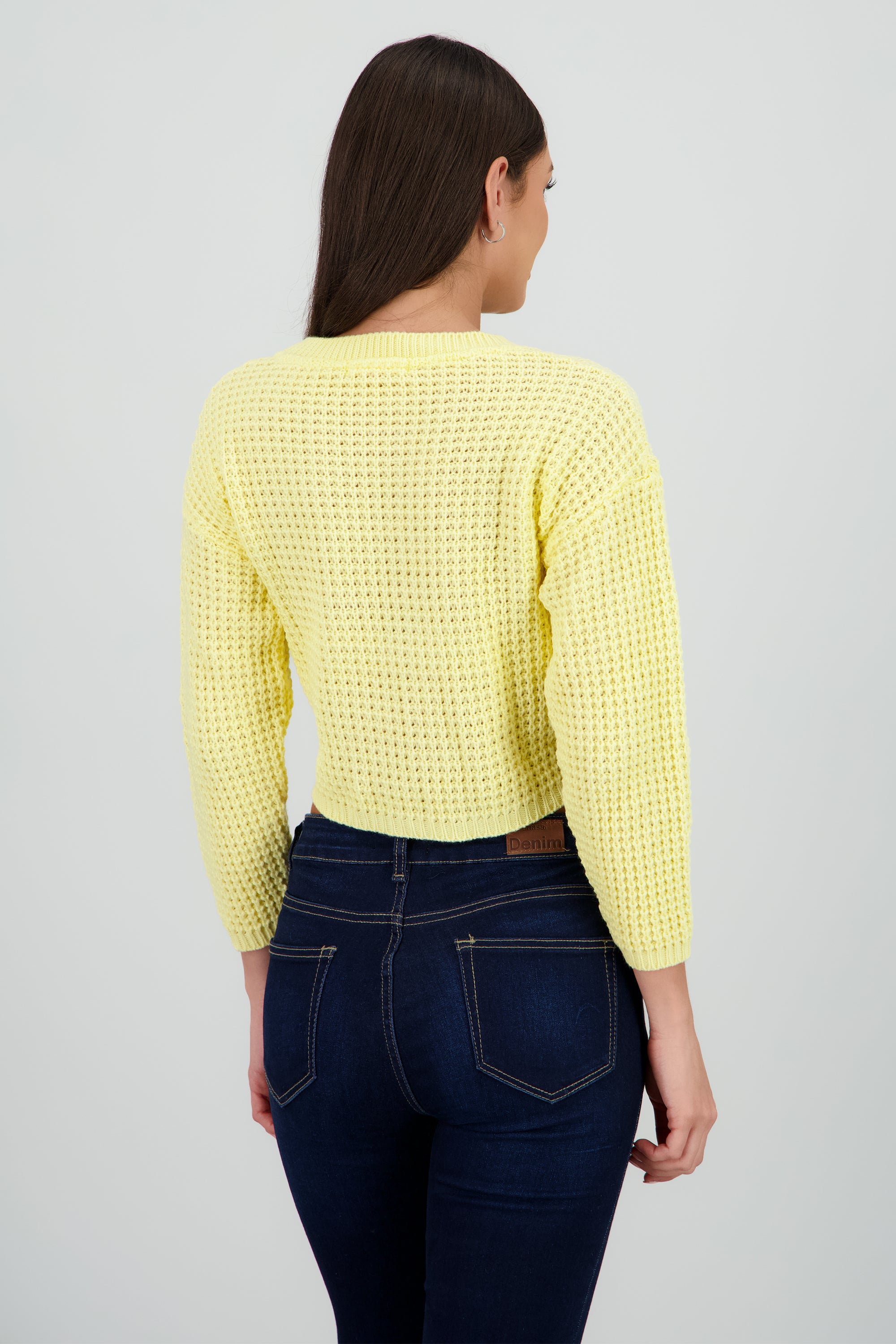 Suéter Tejido Ancho AMARILLO PASTEL