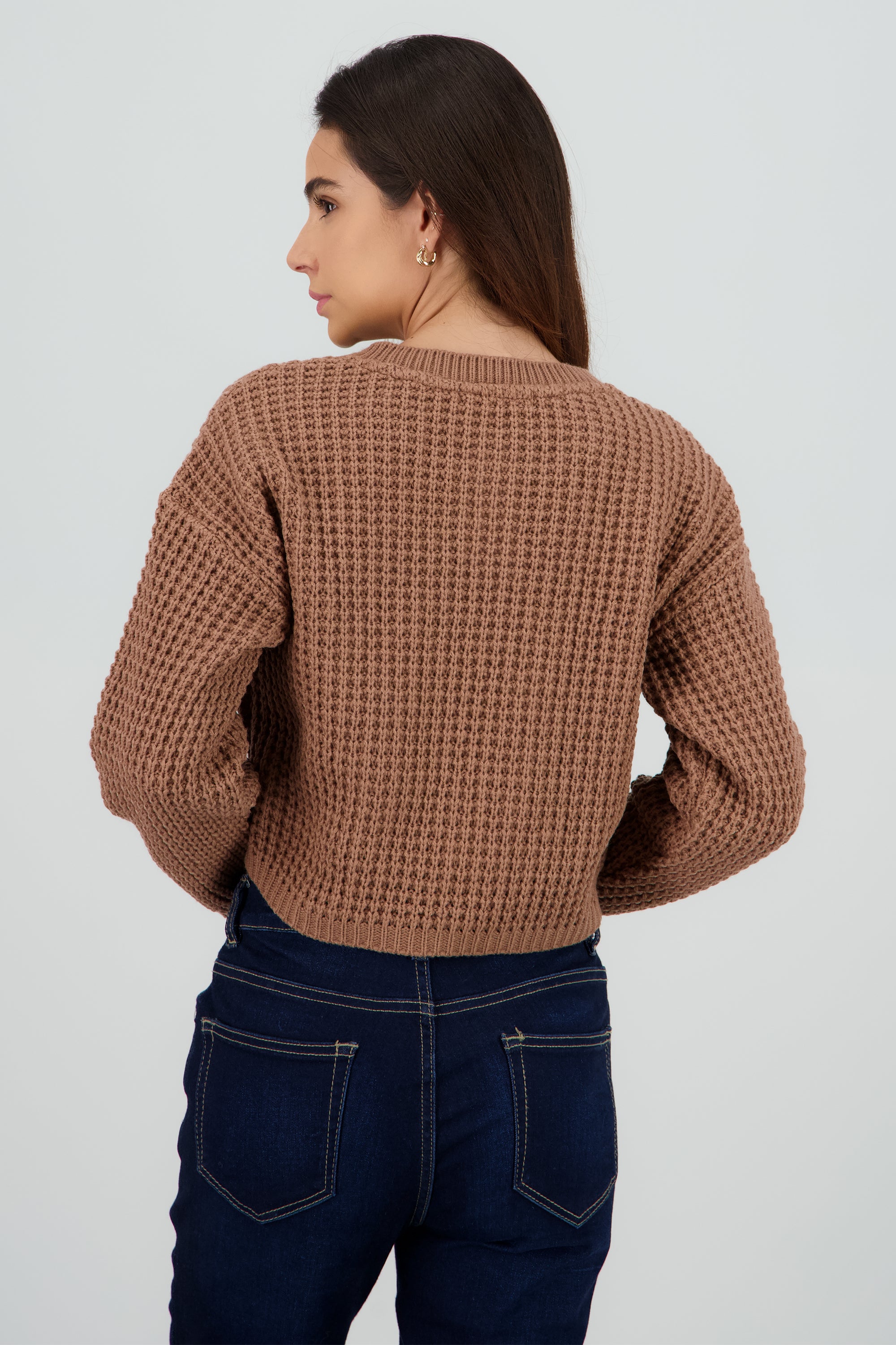 Suéter Tejido Ancho TAUPE