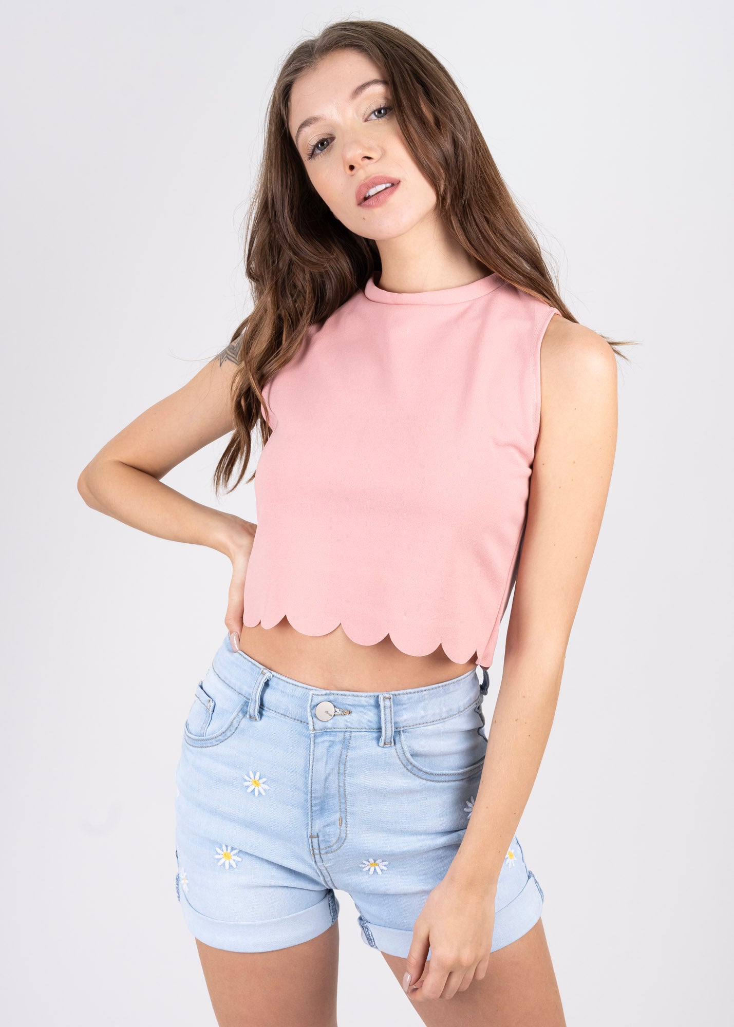 Top Crop Corte Láser MALVA
