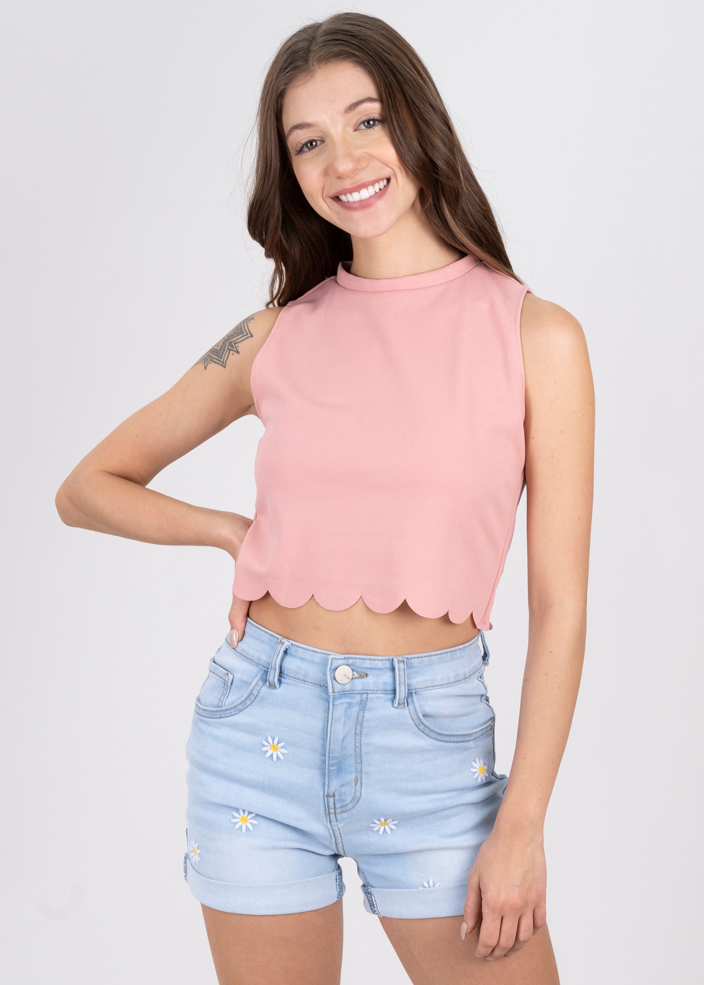 Top Crop Corte Láser MALVA