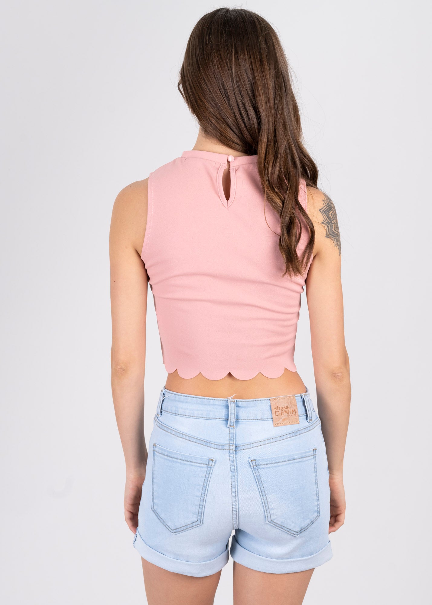 Top Crop Corte Láser MALVA