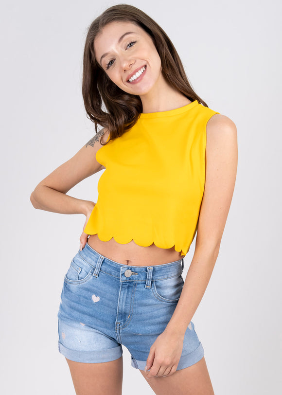 Top Crop Corte Láser