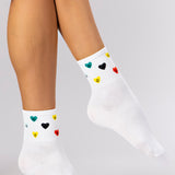 Set 2 Pares Calcetines Corazones