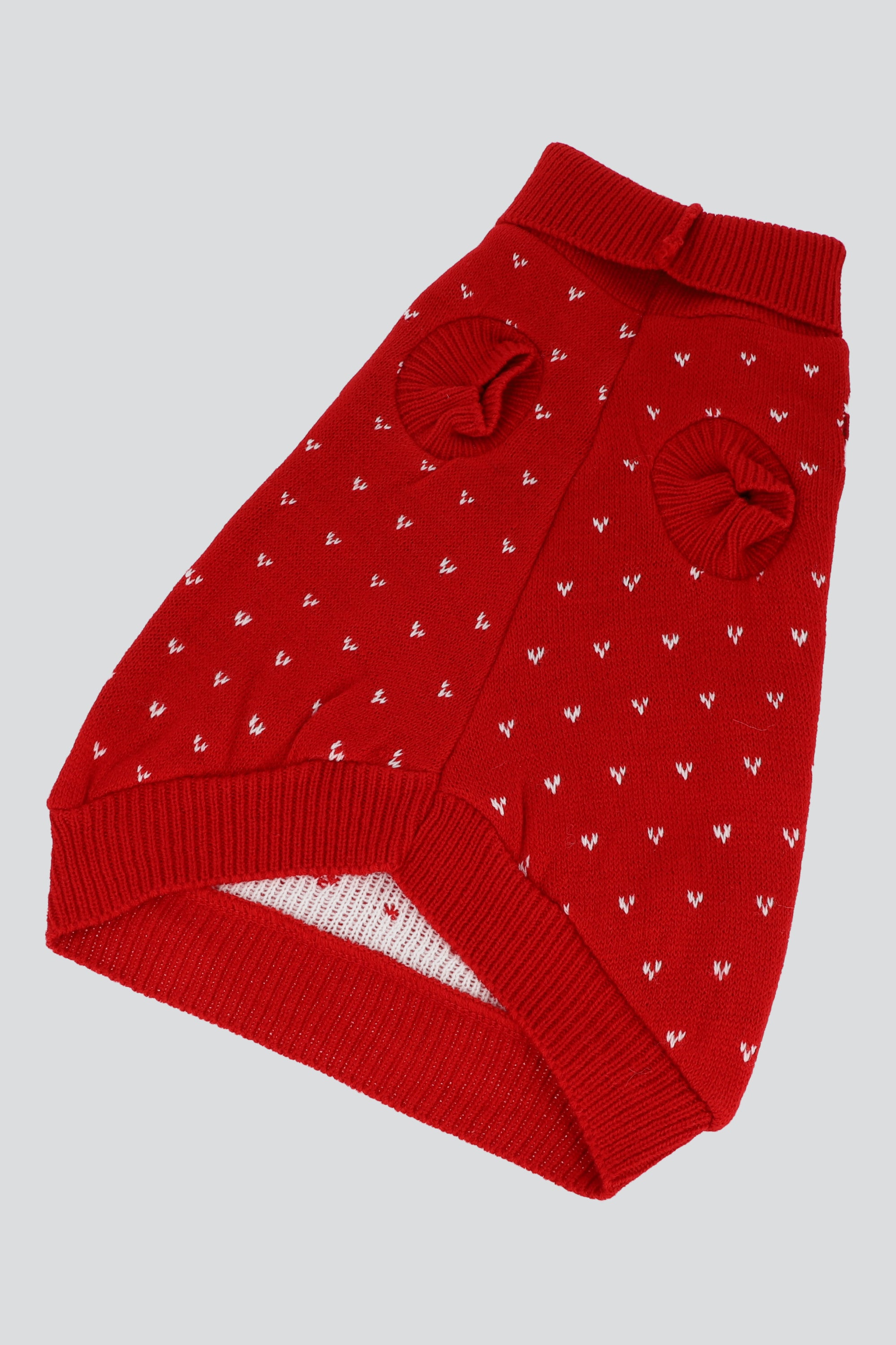Suéter para mascota duende M ROJO