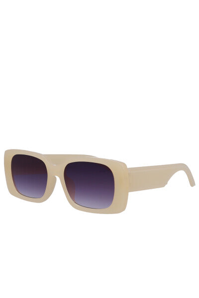 Lentes Sol Rectangular NUDE