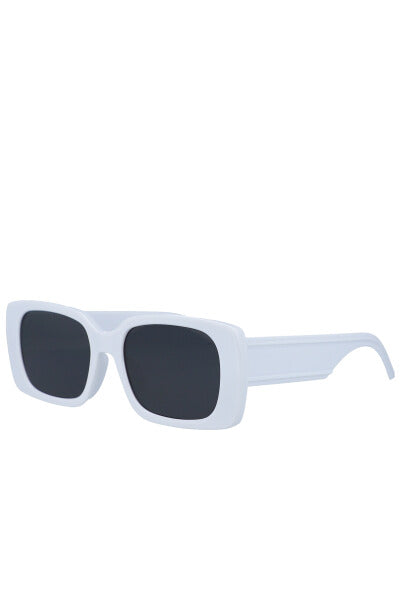 Lentes Sol Rectangular BLANCO