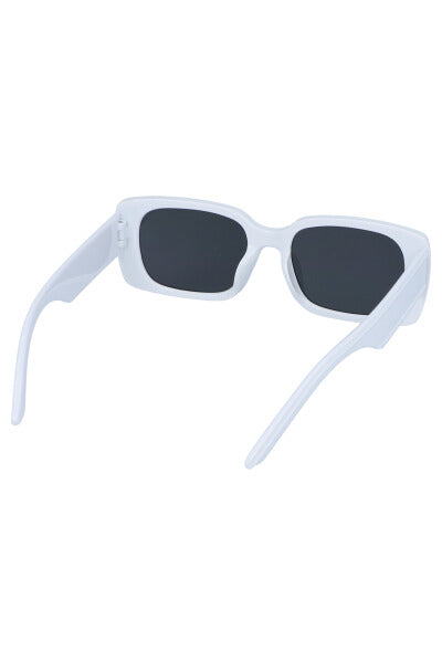 Lentes Sol Rectangular BLANCO