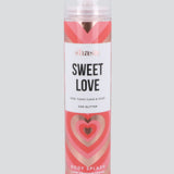 Body splash glitter sweet love