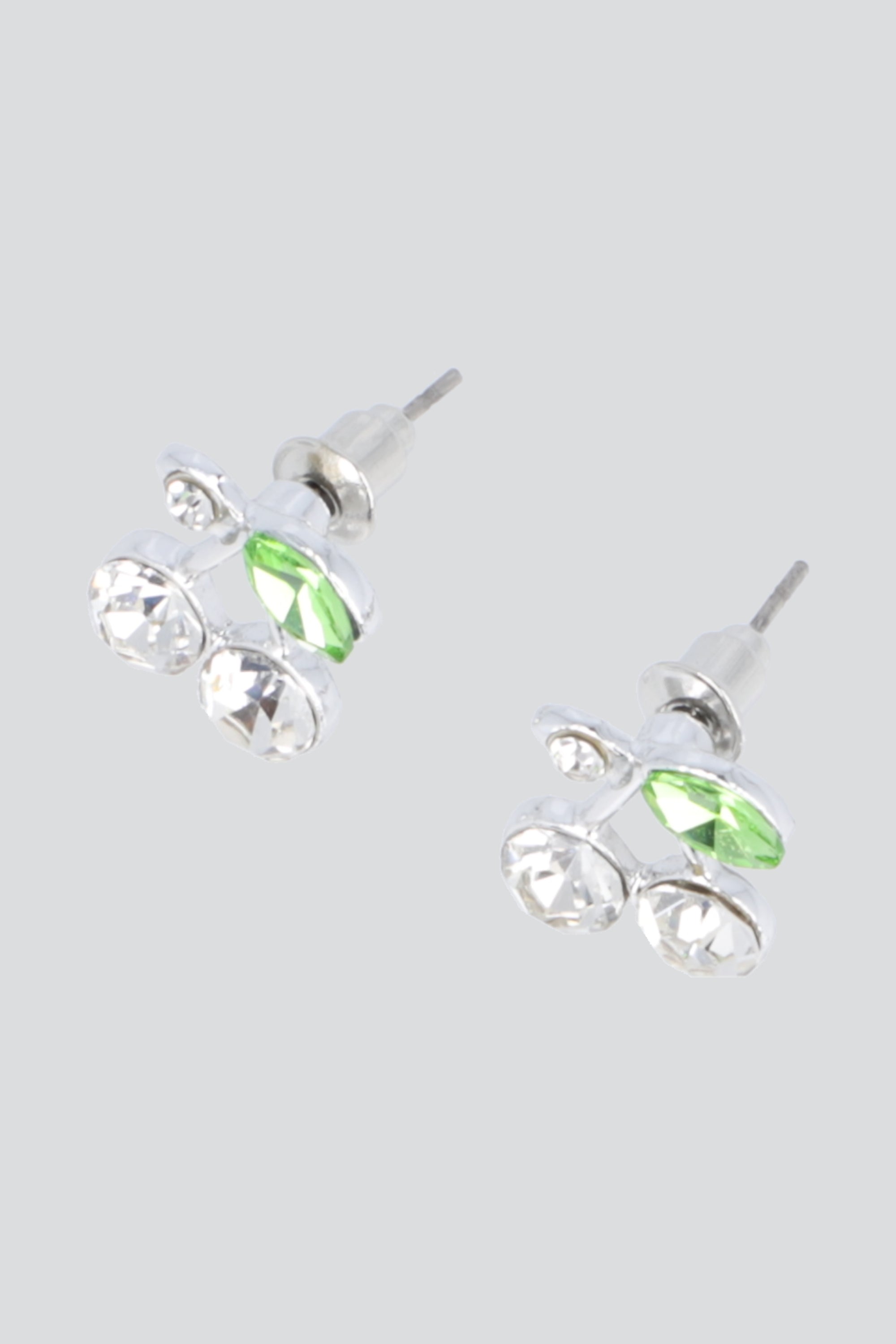 Aretes Cereza Acrílico TRANSPARENTE