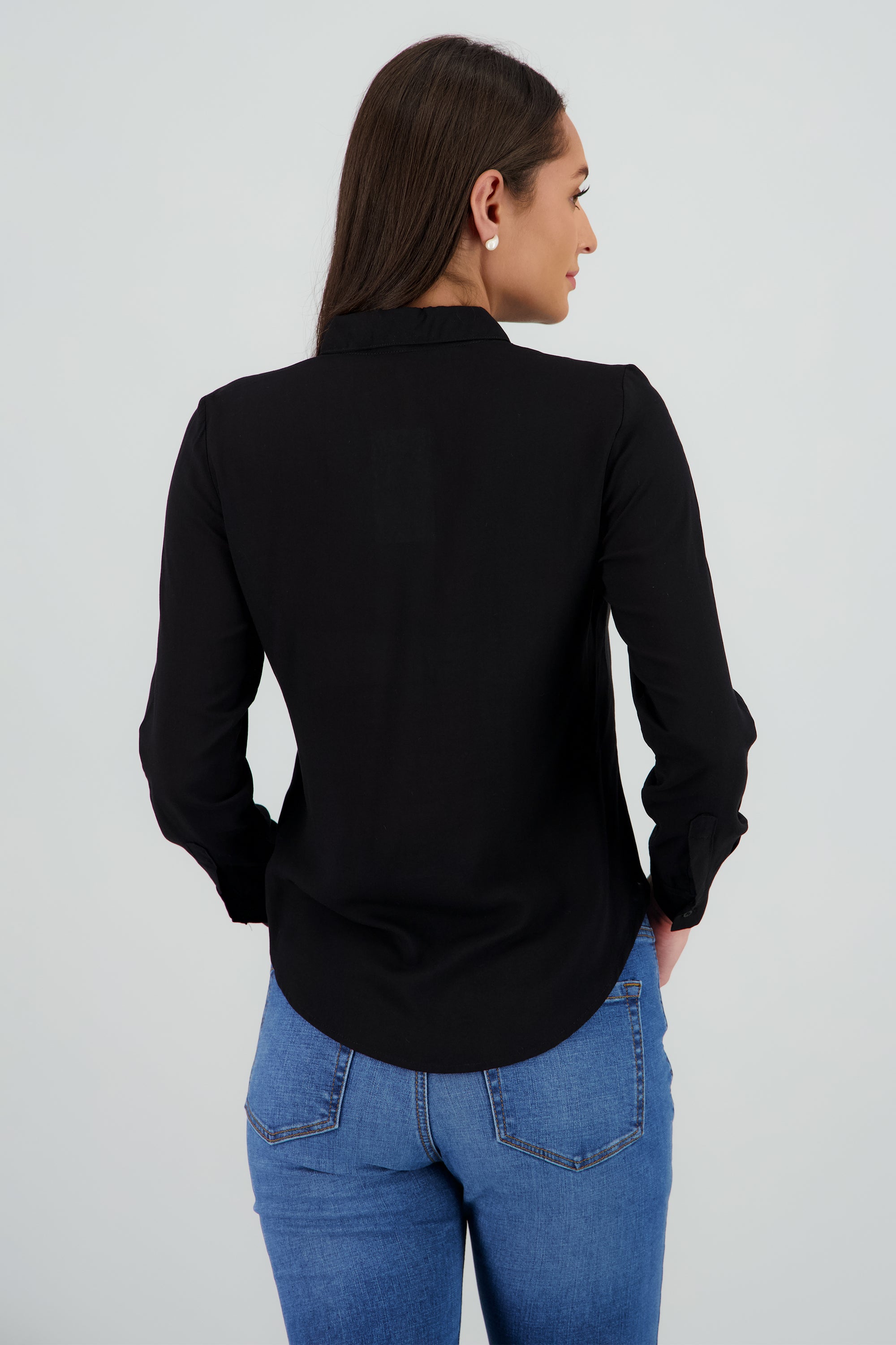 Camisa Manga Larga Lisa