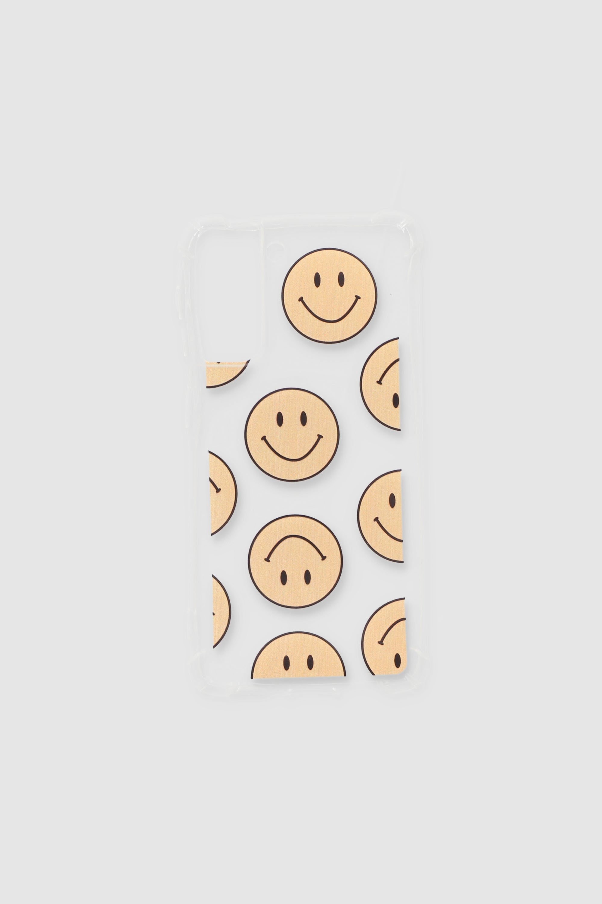 Funda Celular S21 Gal Cara Feliz AMARILLO