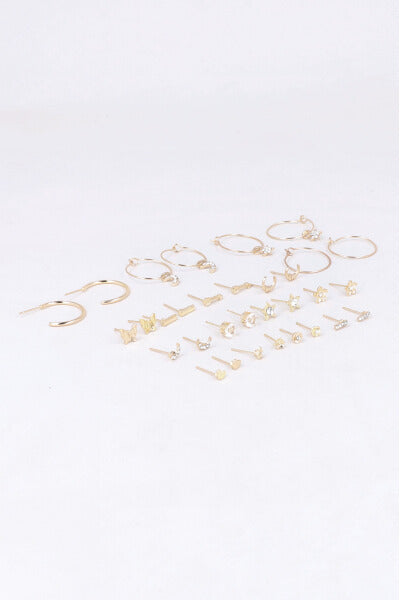 16Pr Aretes Arracadas ORO