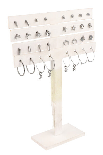 16Pr Aretes Arracadas NEGRO