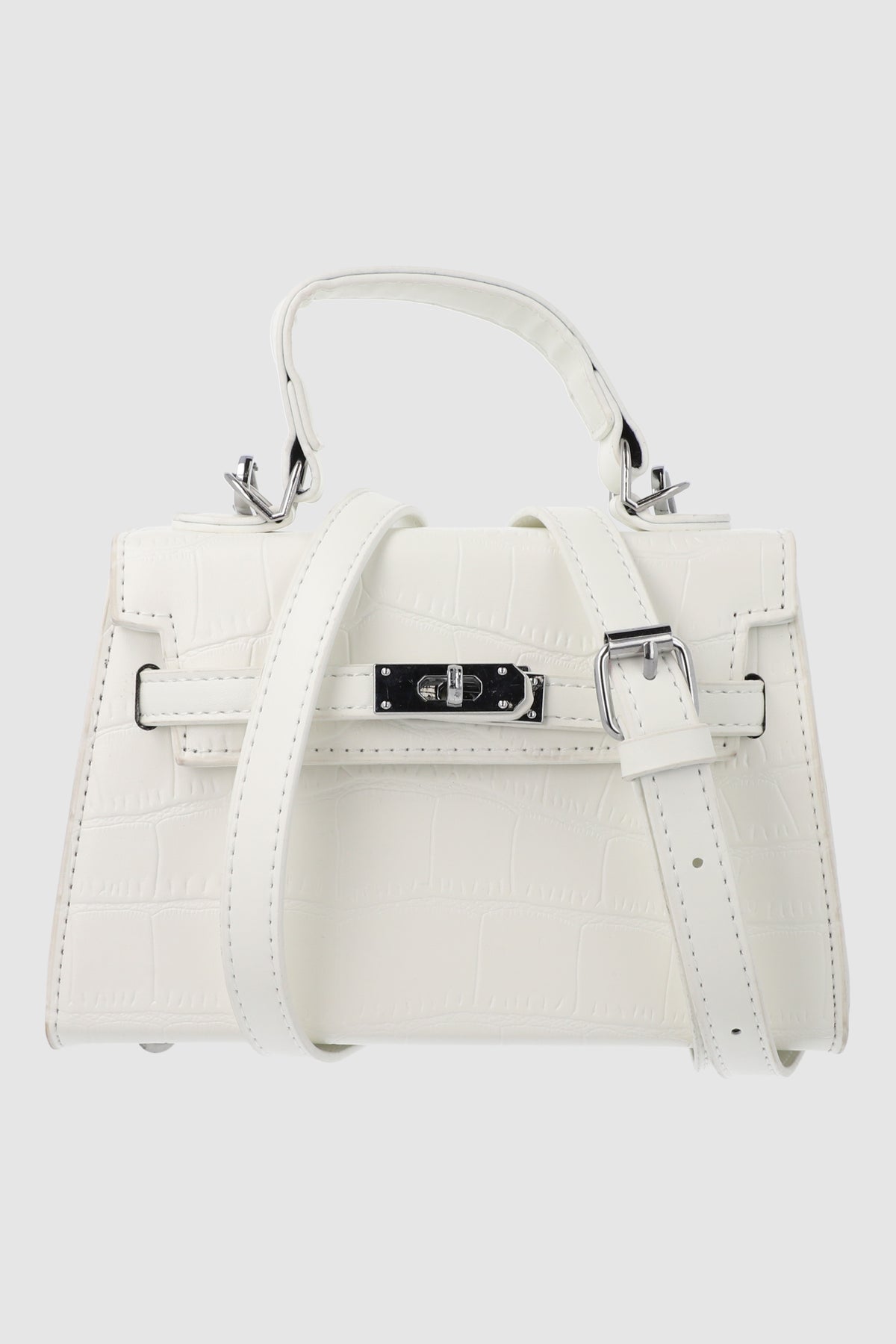 Bolsa Crossbody Estructurada Textura