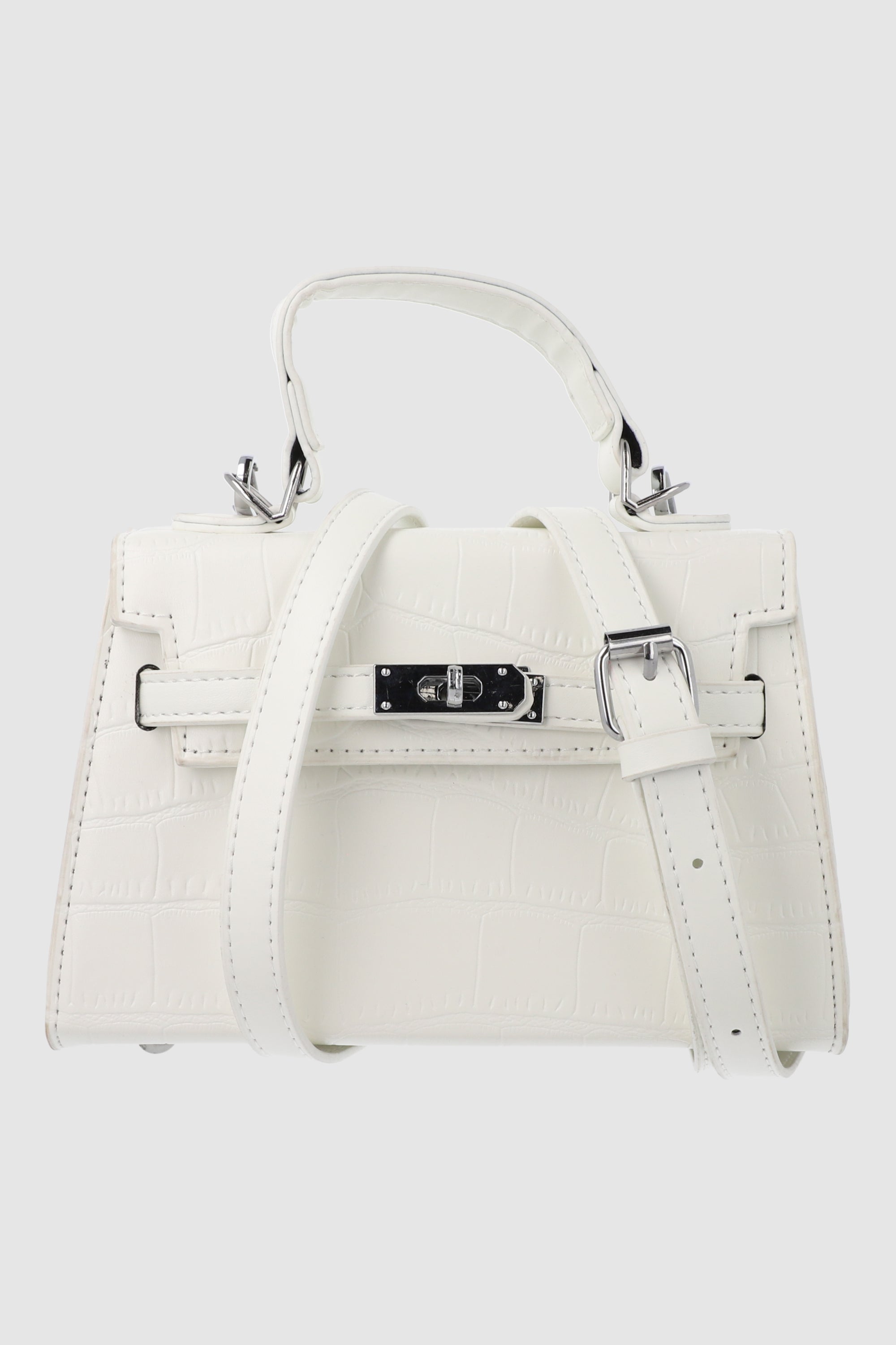 Bolsa Crossbody Estructurada Textura