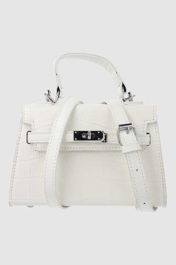 Bolsa Crossbody Estructurada Textura