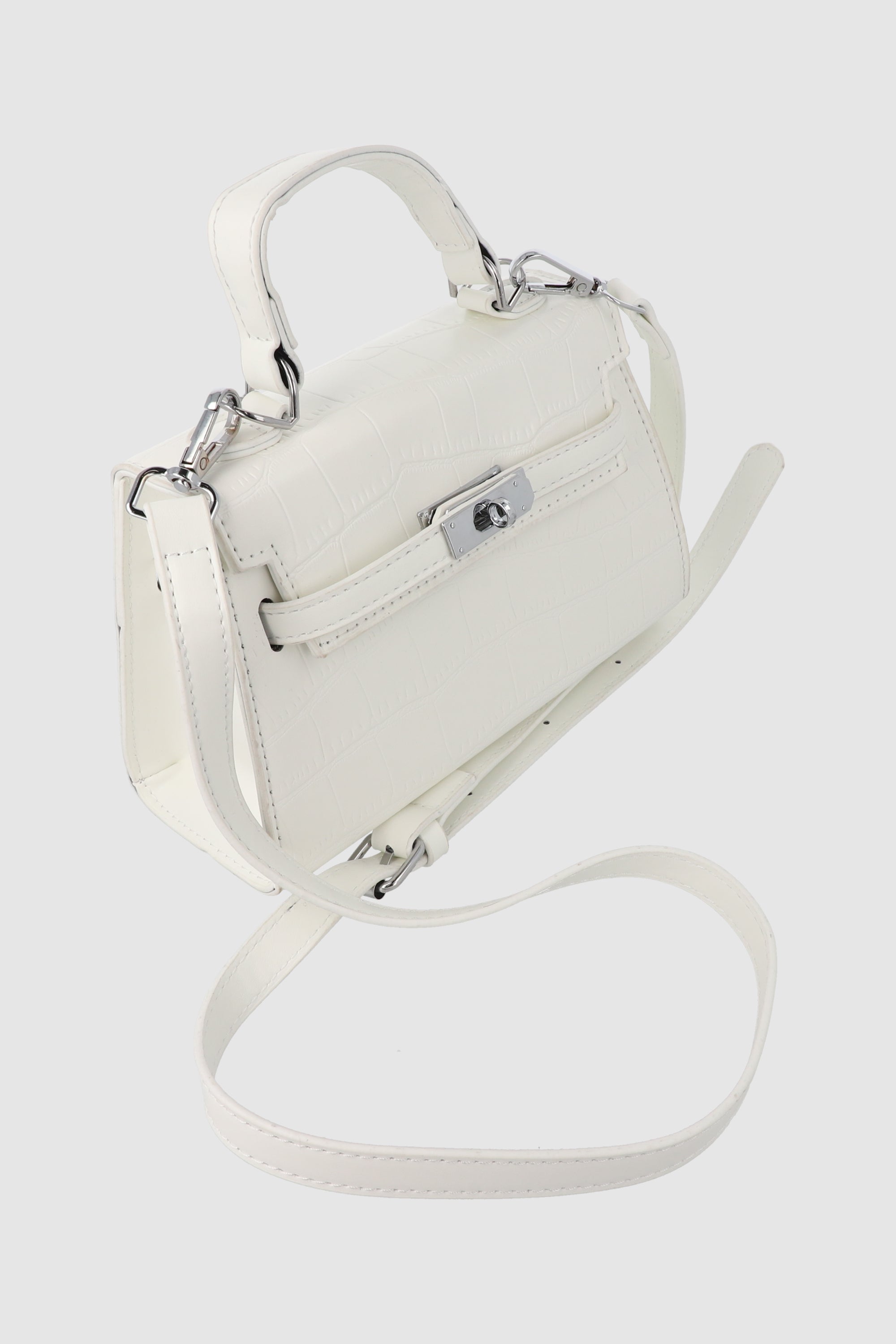 Bolsa Crossbody Estructurada Textura