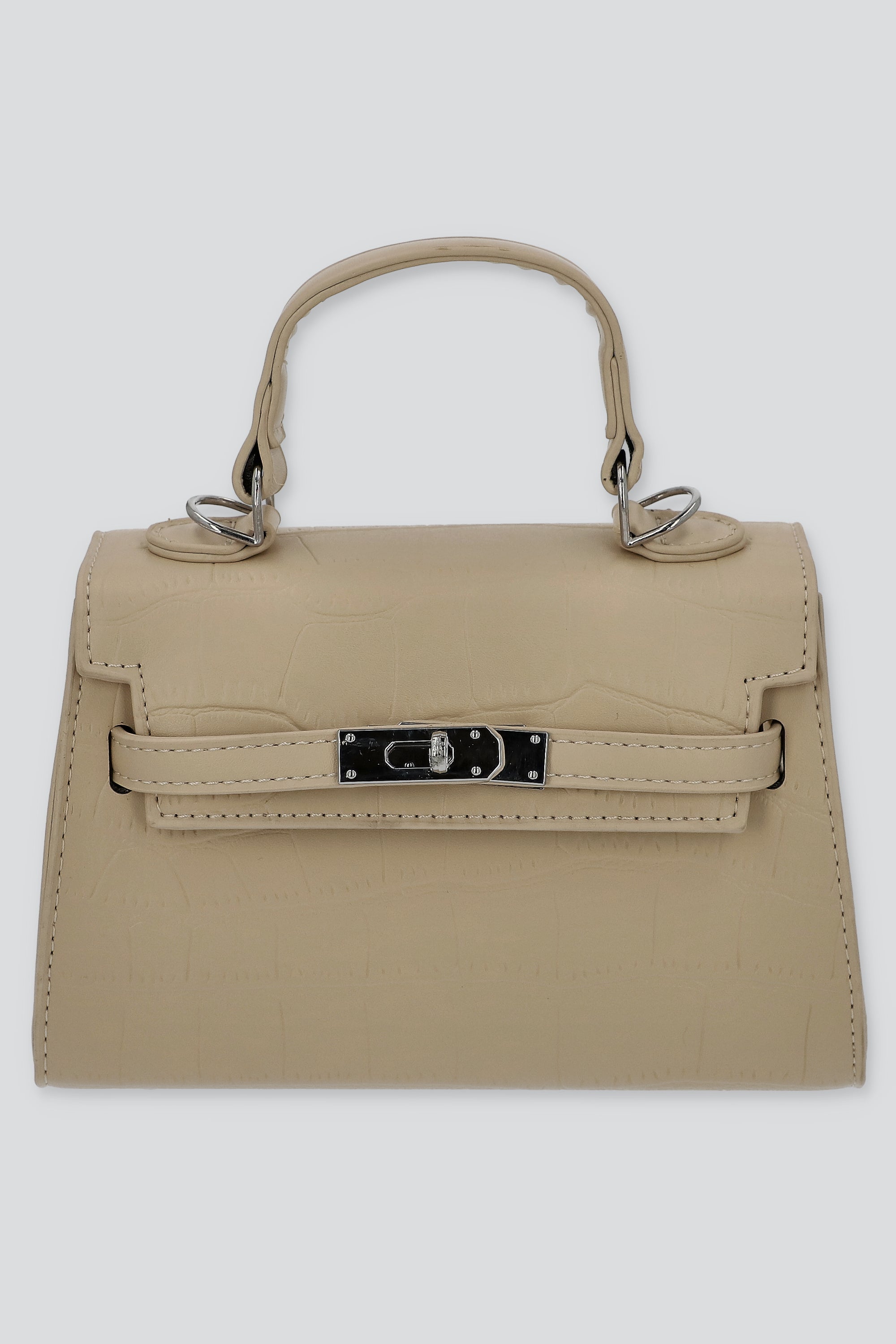 Bolsa Crossbody Estructurada Textura TAUPE