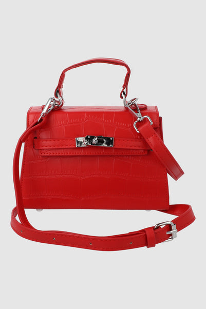 Bolsa Crossbody Estructurada Textura