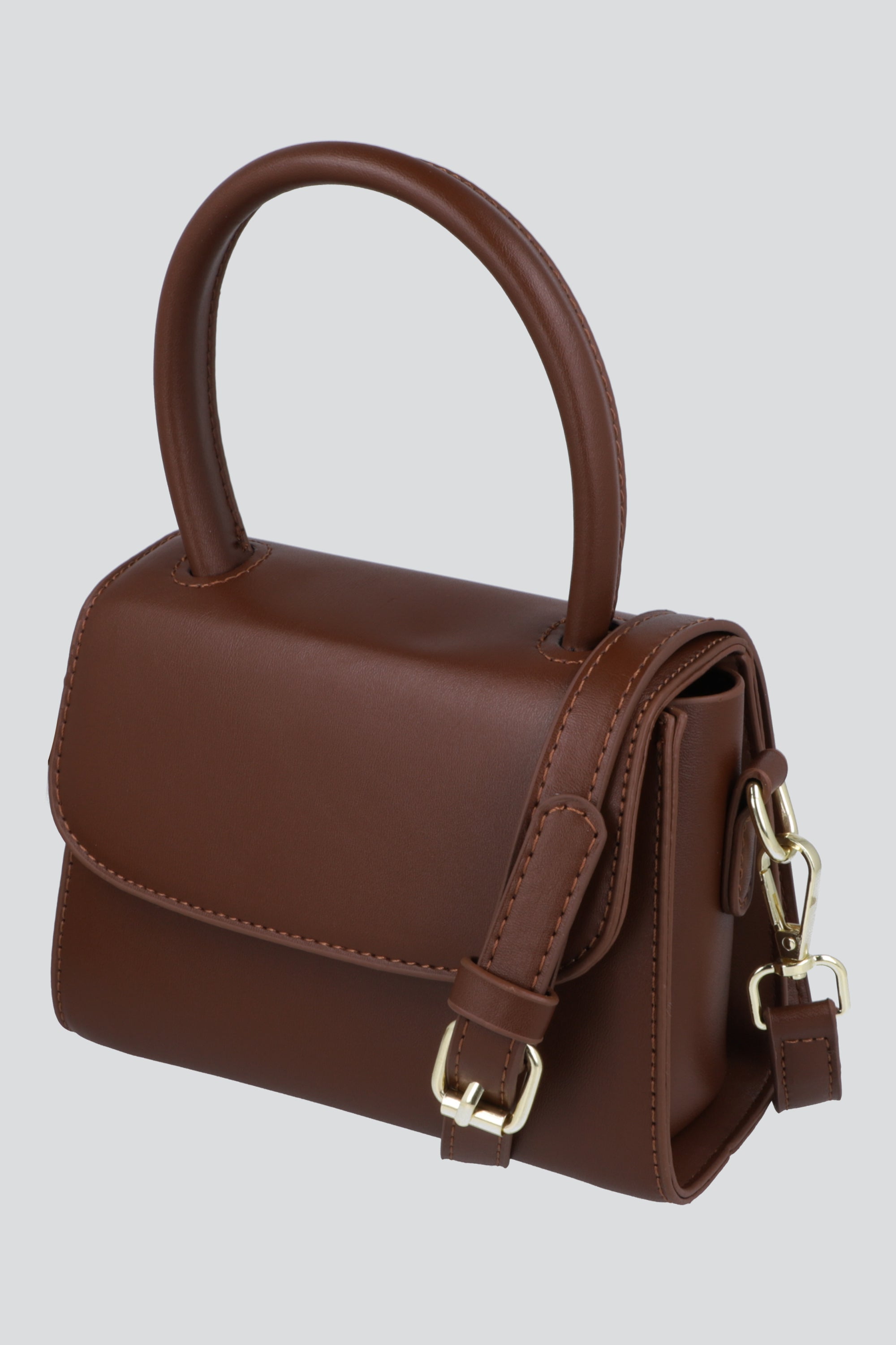 Bolsa Crossbody Monocolor CHOCOLATE