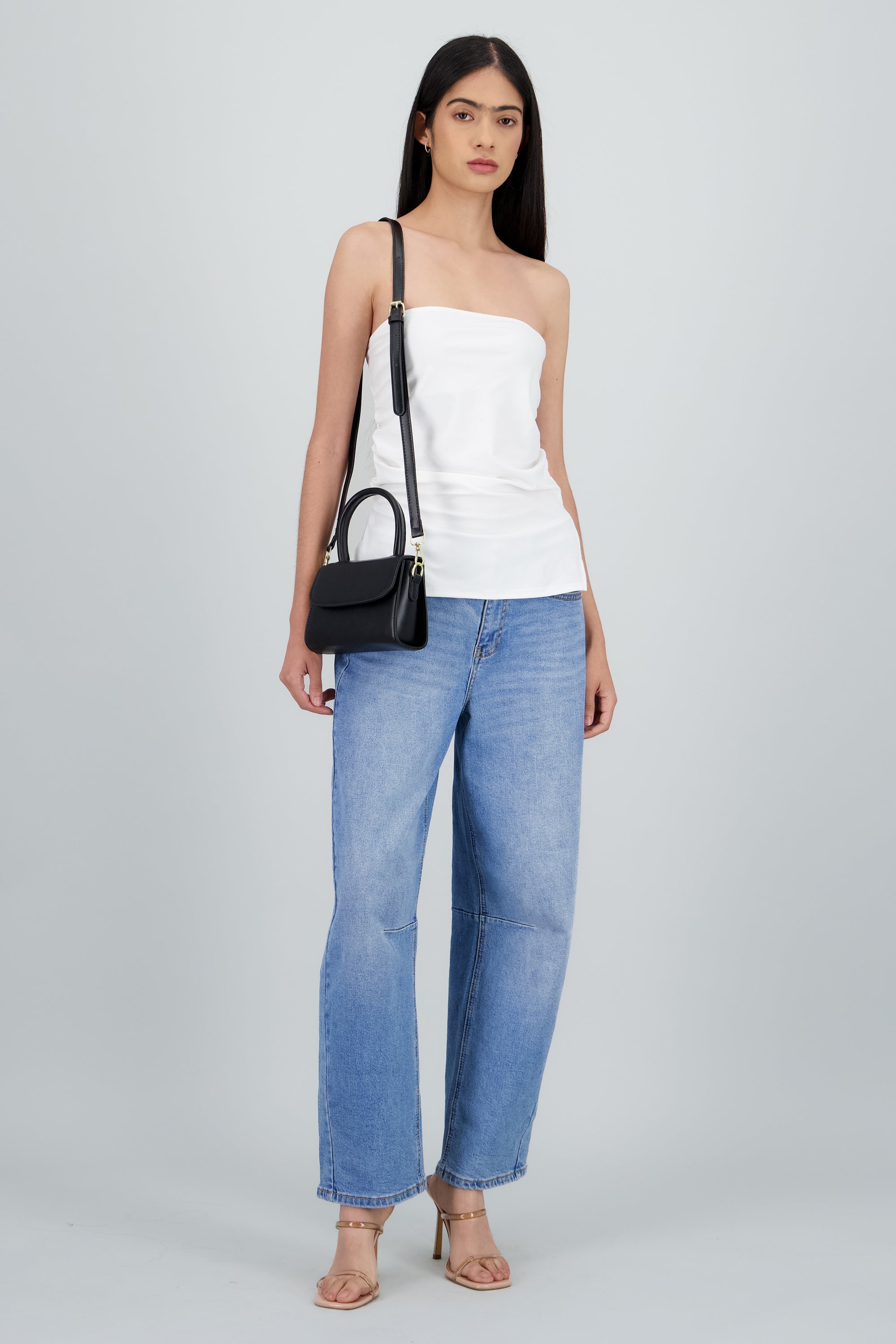 Bolsa Crossbody Monocolor NEGRO