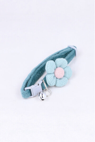 Collar Para Mascota Flor Cascabel Chico VERDE