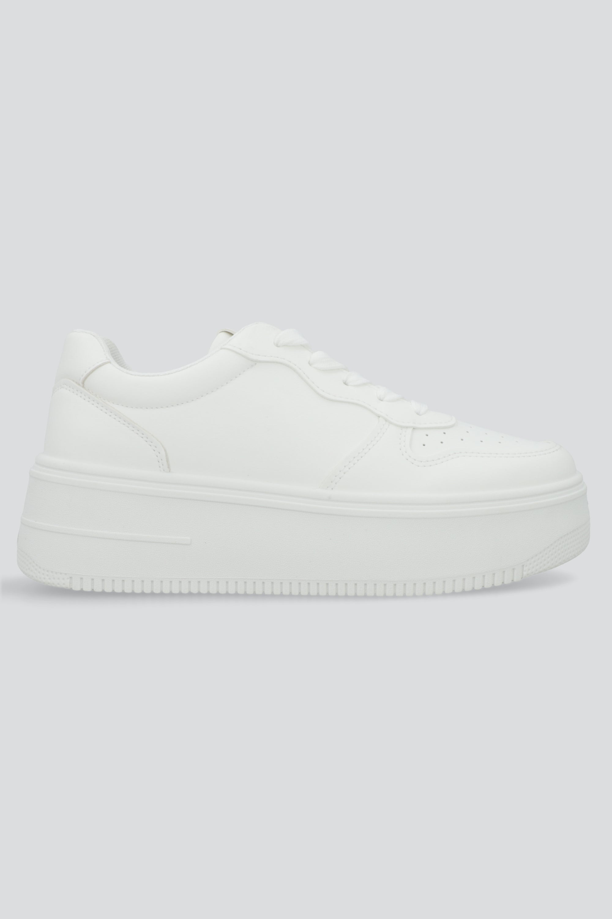 Tenis Retro Plataforma BLANCO