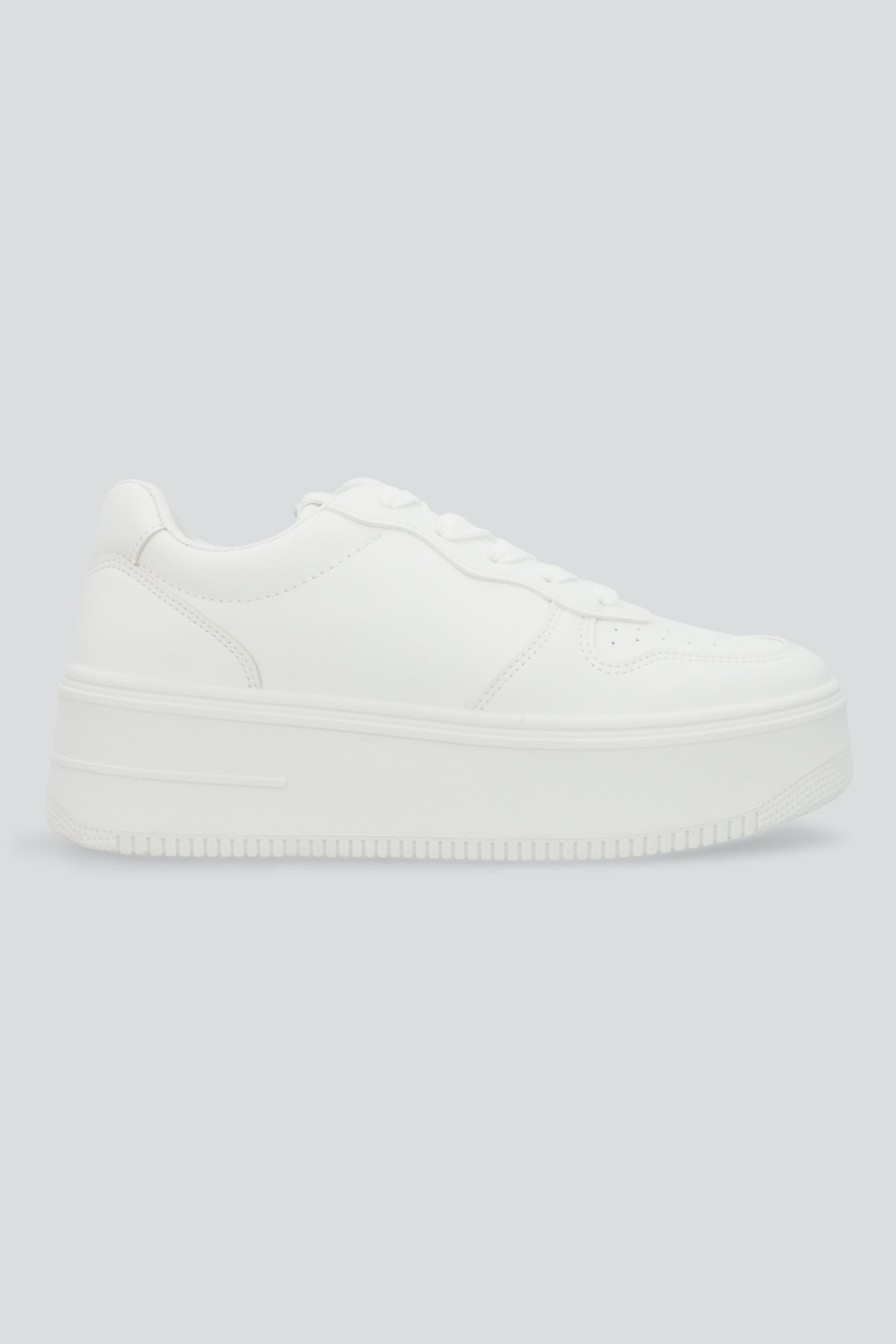 Tenis Retro Plataforma BLANCO