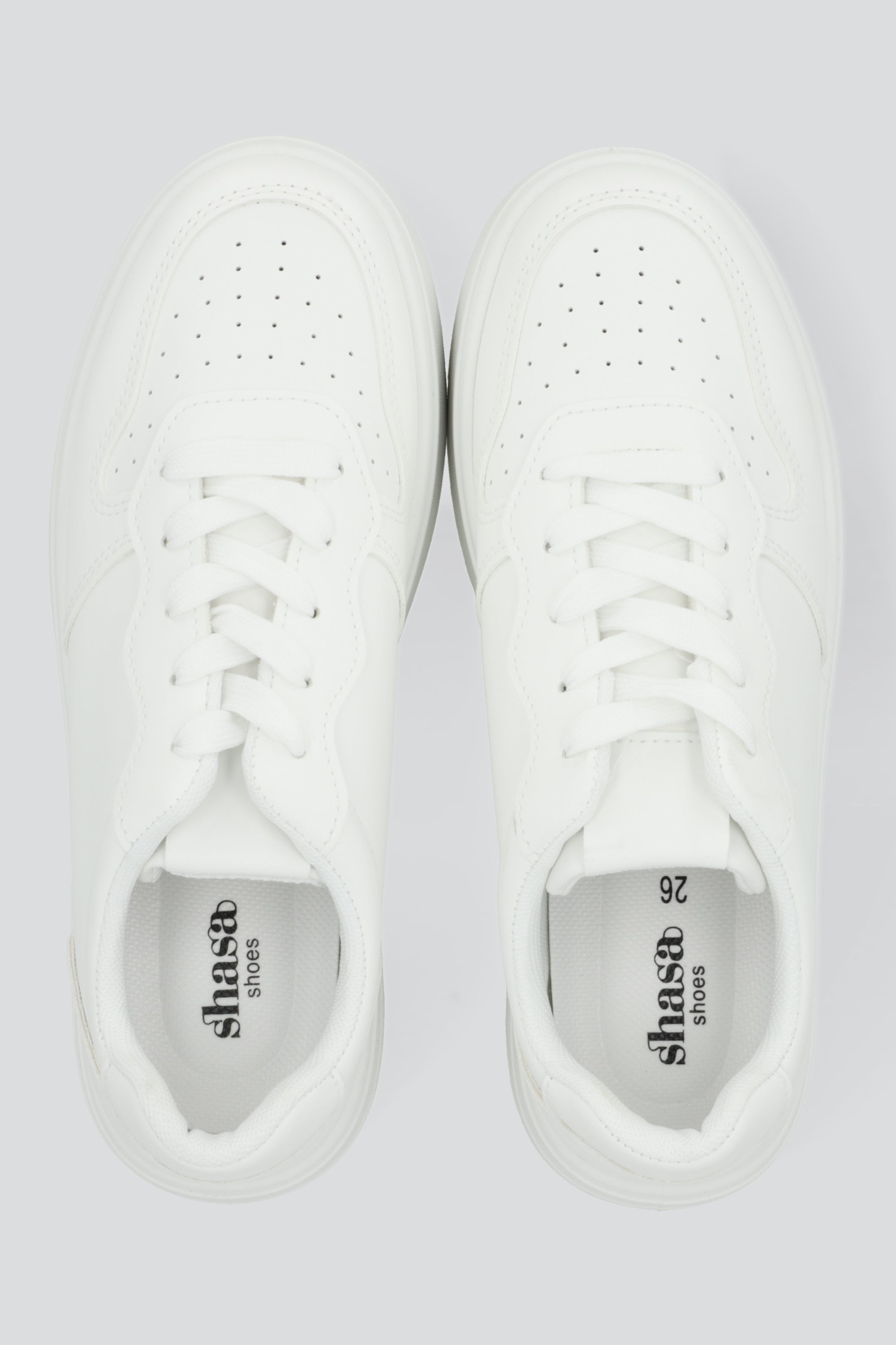 Tenis Retro Plataforma BLANCO