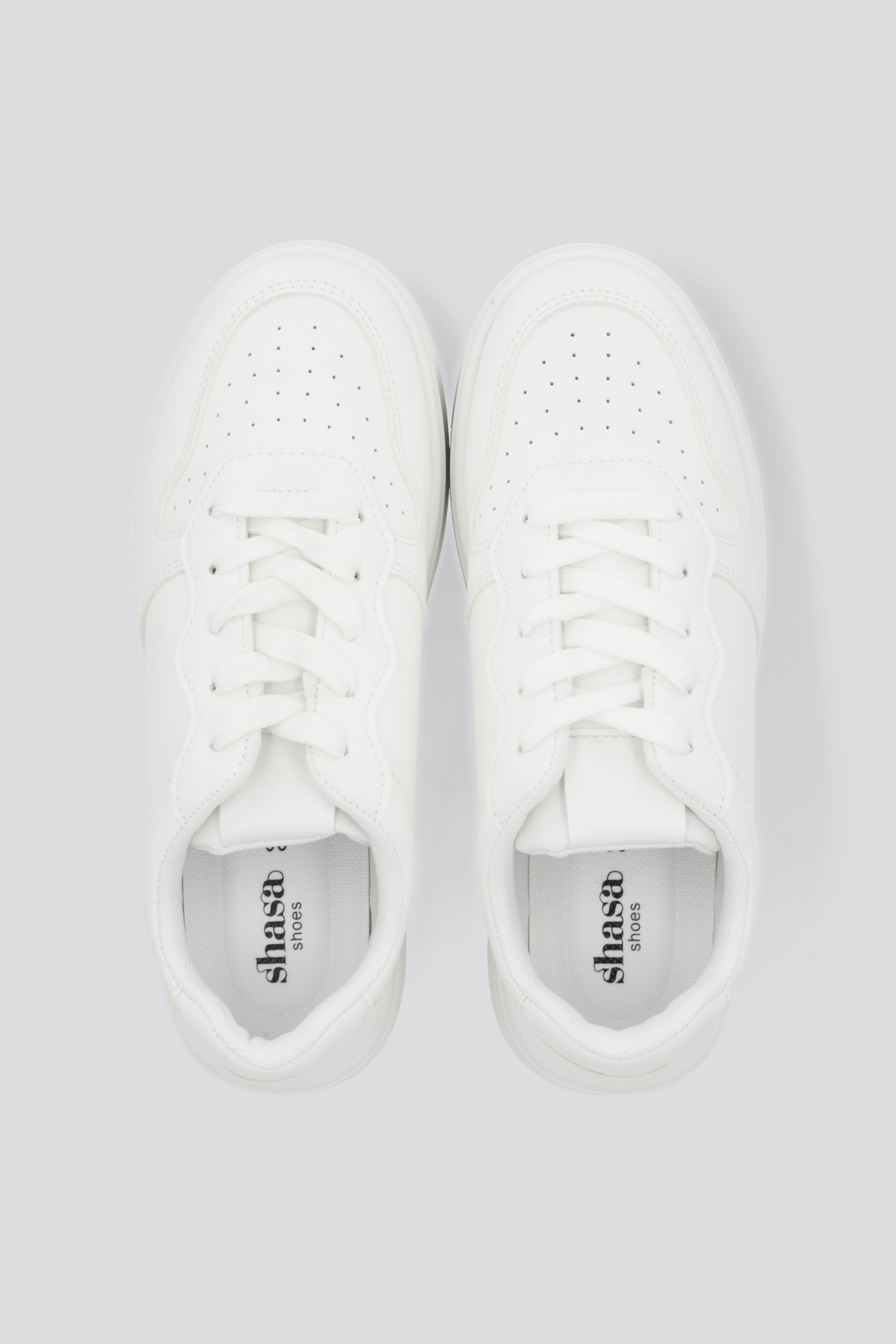 Tenis Retro Plataforma BLANCO