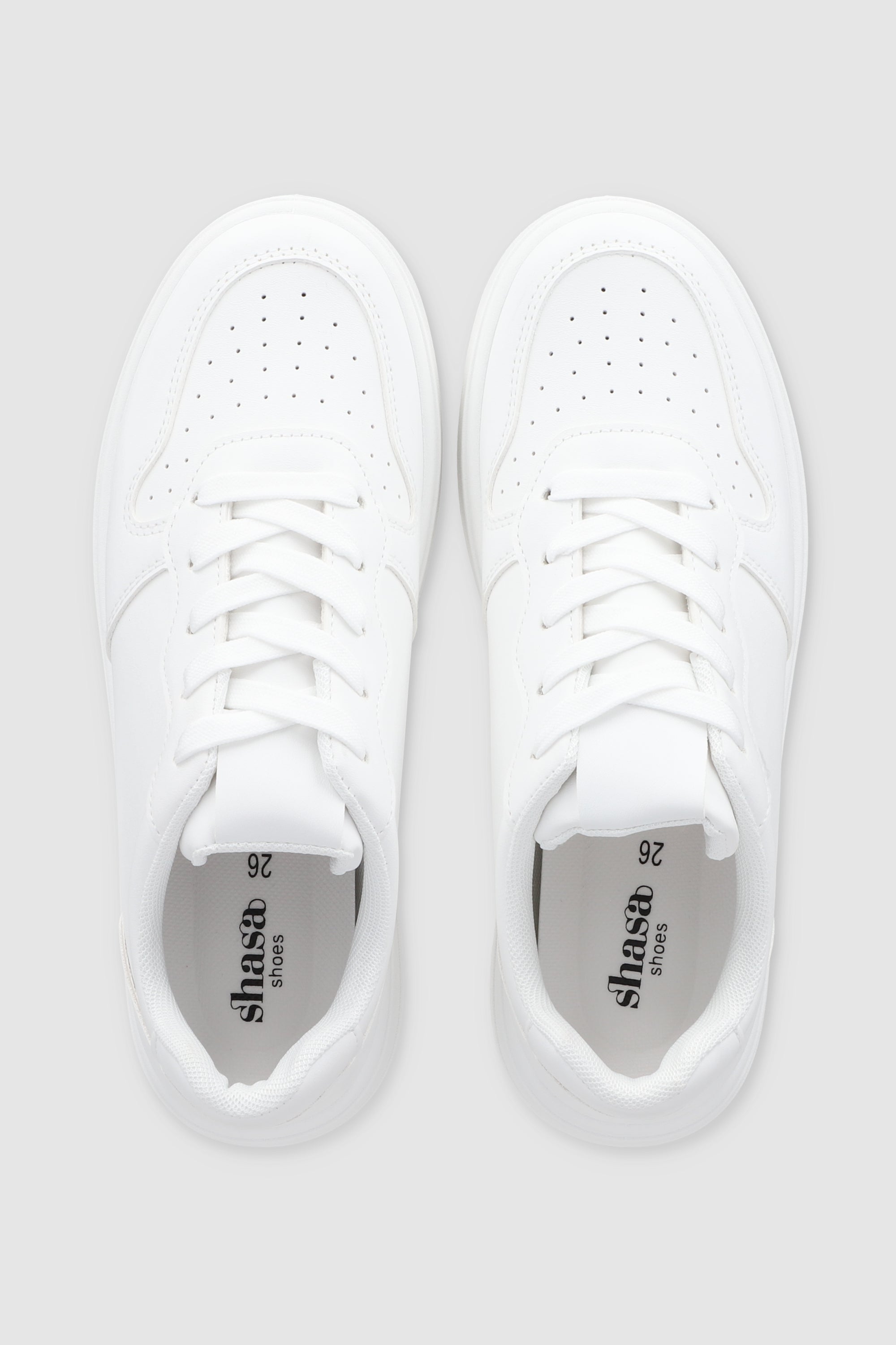 Tenis Retro Plataforma BLANCO
