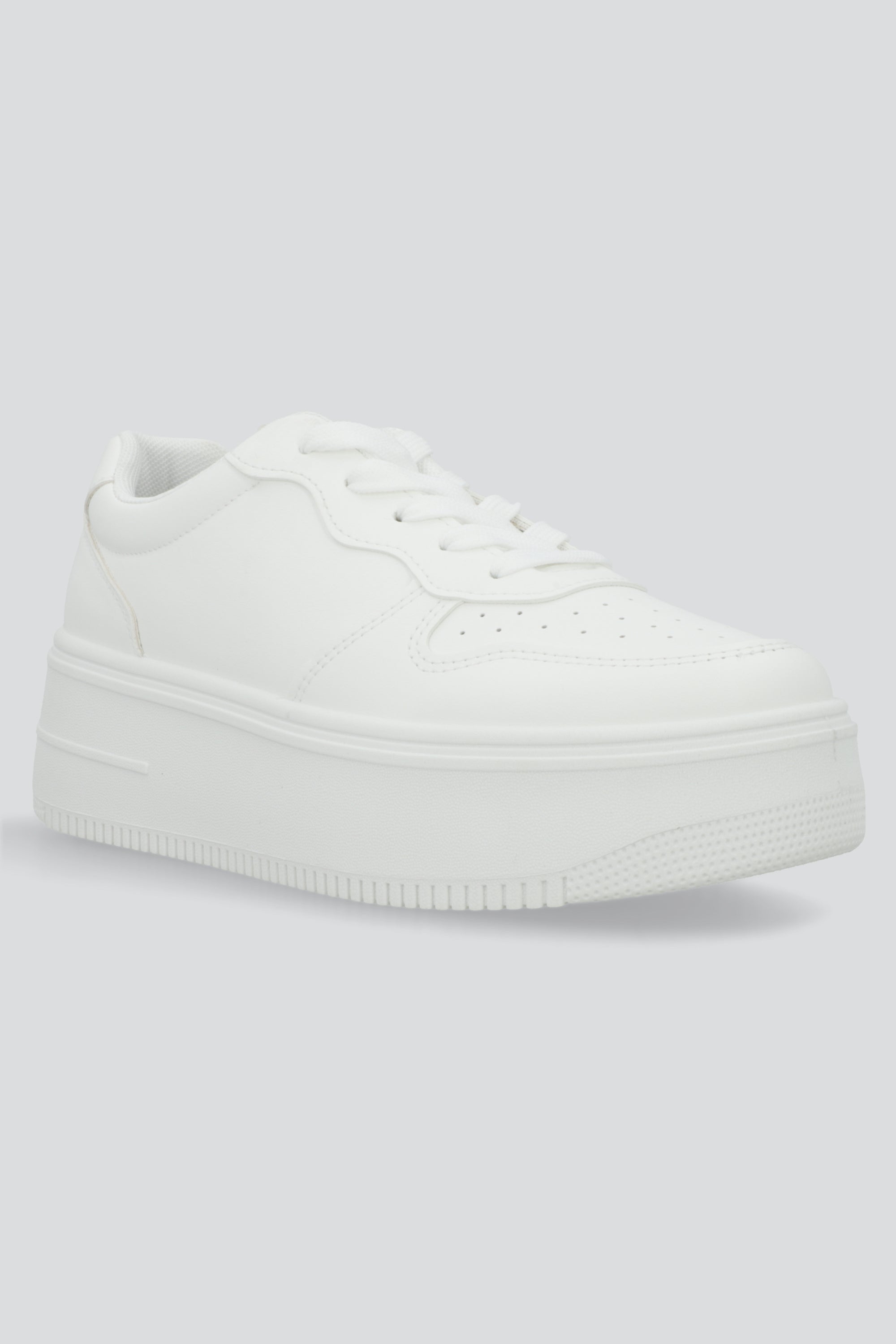 Tenis Retro Plataforma BLANCO