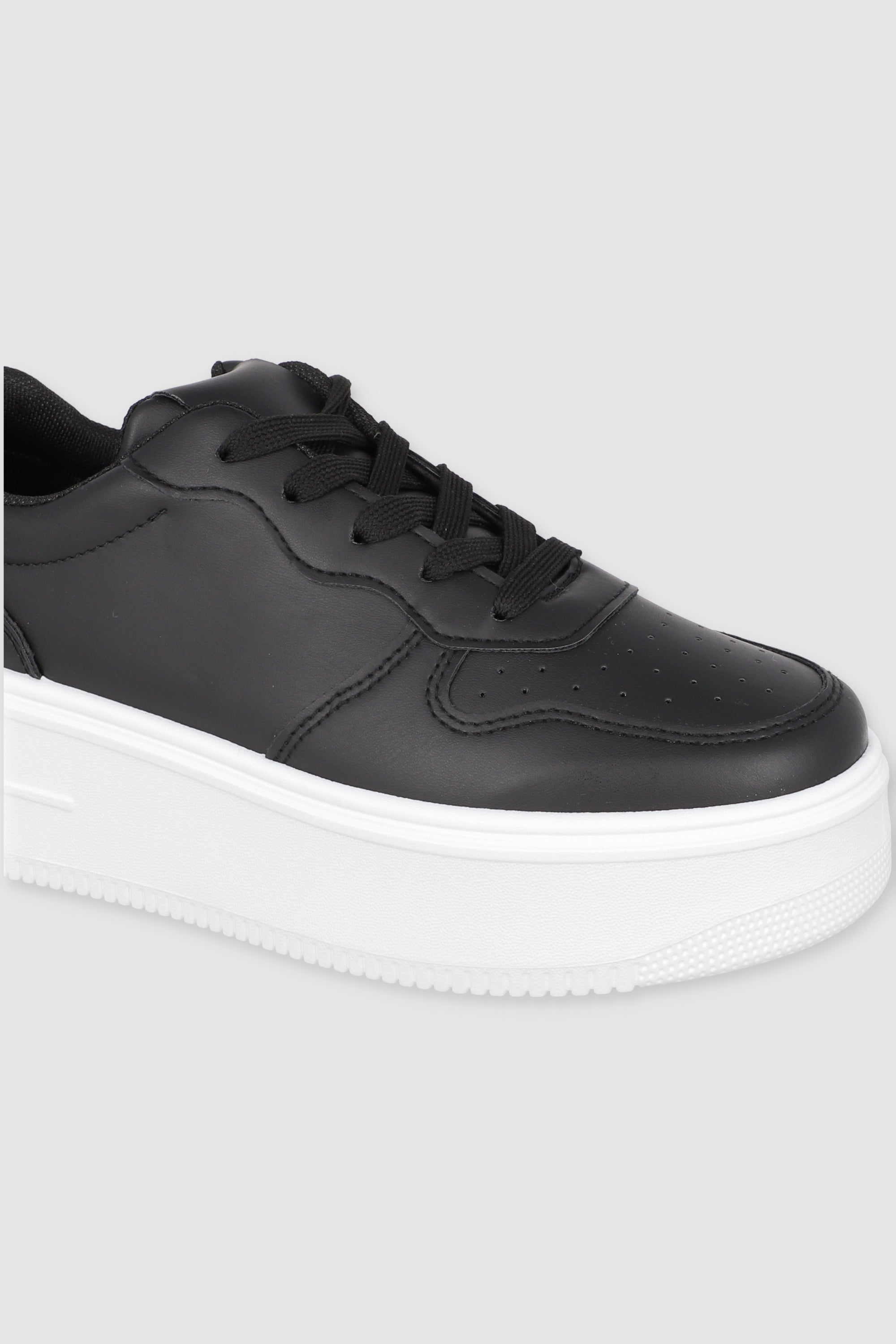 Tenis Retro Plataforma NEGRO