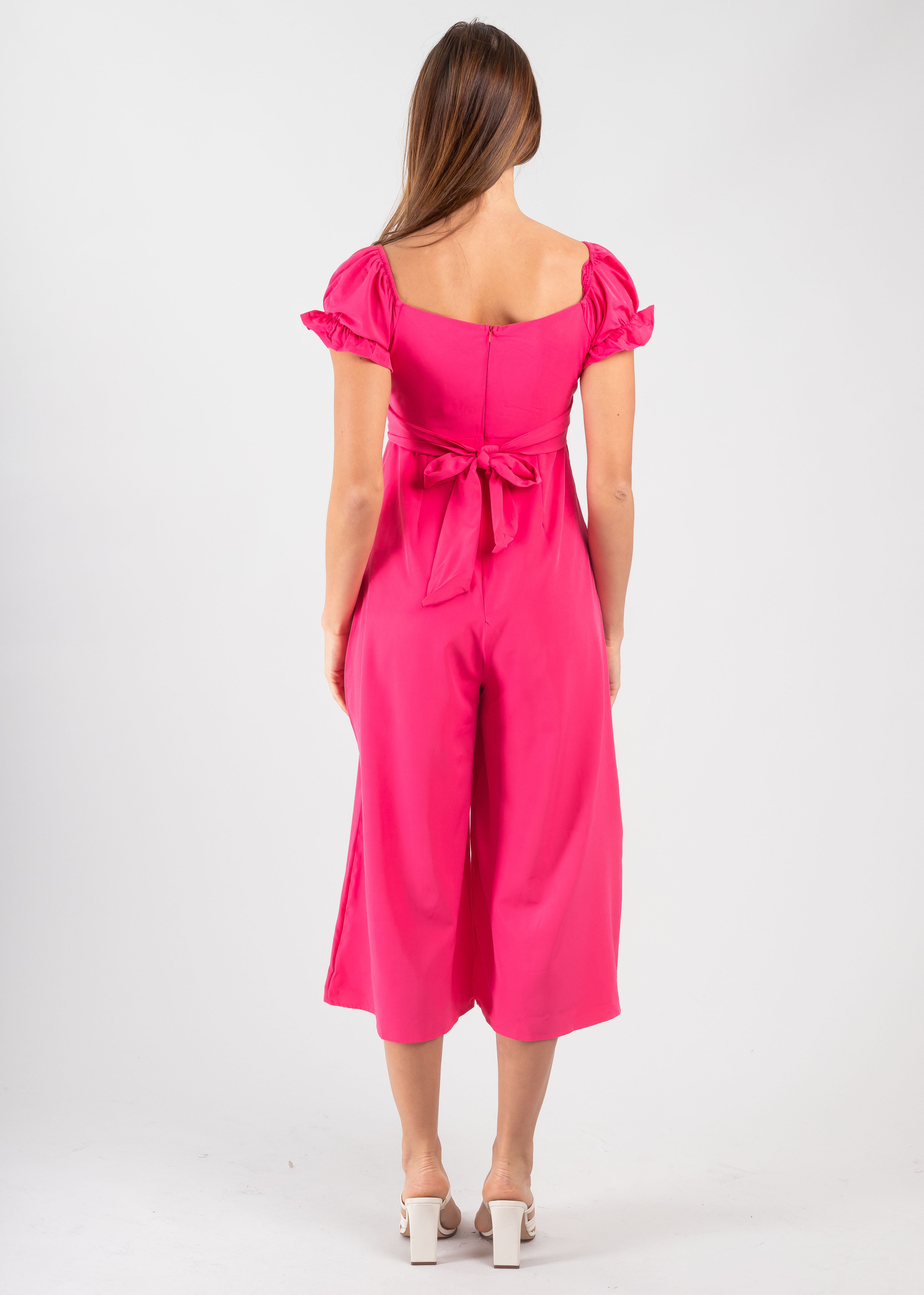 Jumpsuit Midi Fruncido Amplio FIUSHA