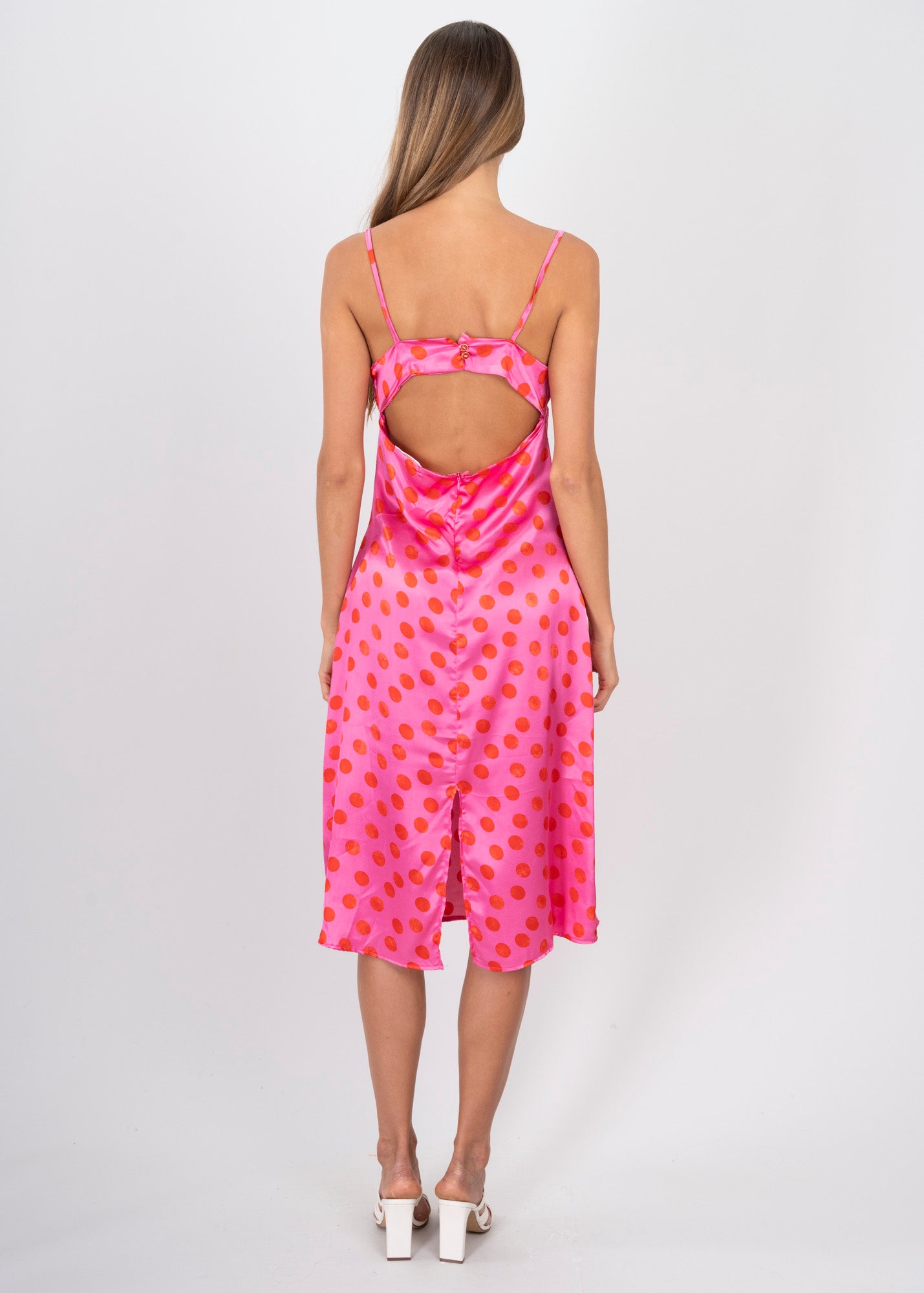 Vestido polka dots ROSA COMBO